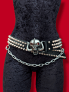 DISTURBIO DE CROMO Leather Belt