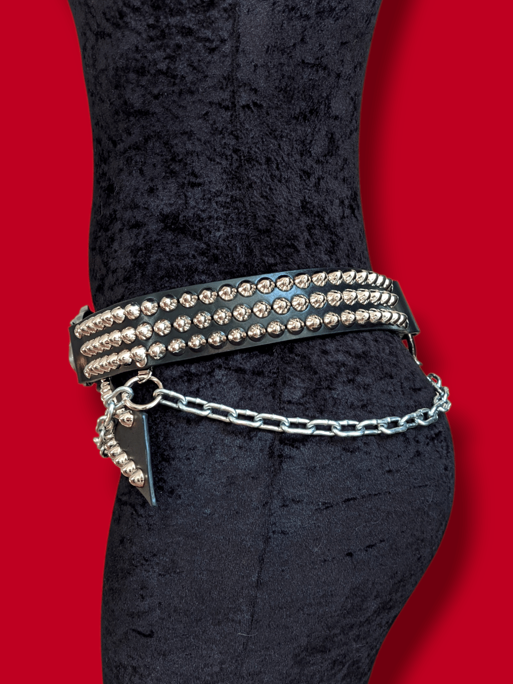 DISTURBIO DE CROMO Leather Belt