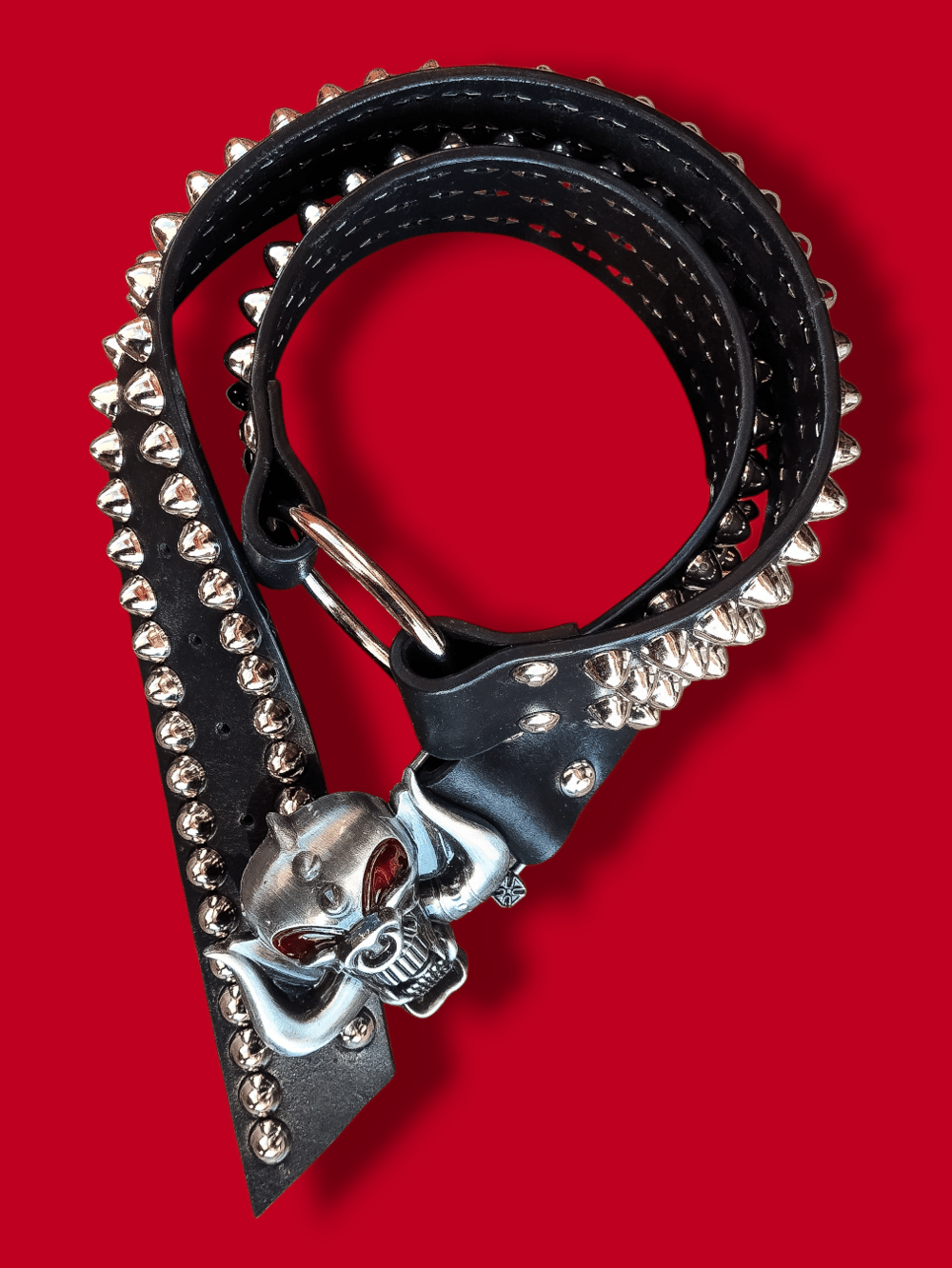DISTURBIO DE CROMO Leather Belt