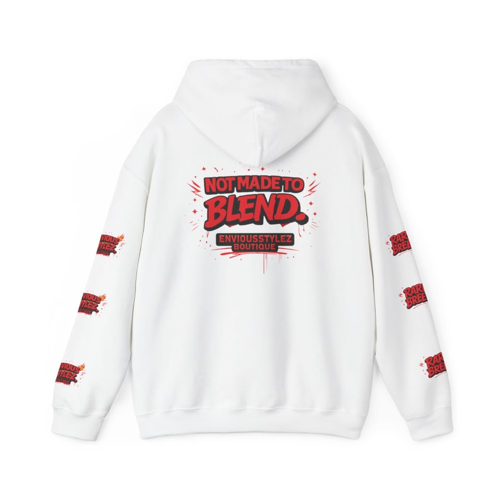 Image of Built Rare On Purpose Hoodie — “Not Made to Blend” Graphic Streetwear