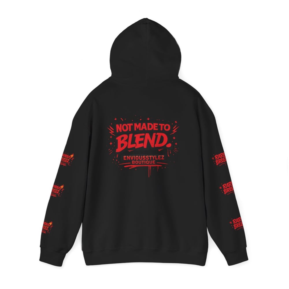 Image of Built Rare On Purpose Hoodie — “Not Made to Blend” Graphic Streetwear