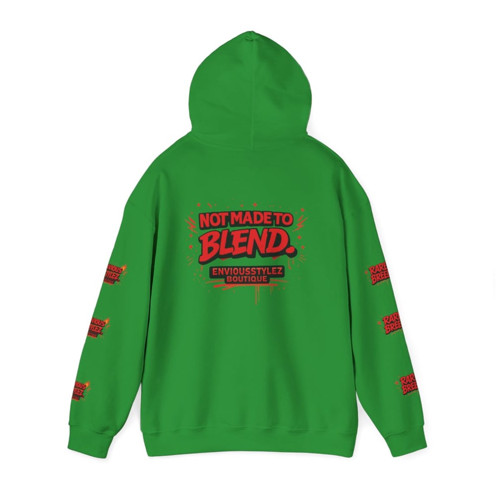 Image of Built Rare On Purpose Hoodie — “Not Made to Blend” Graphic Streetwear
