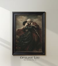 Image 2 of Los Amantes - Fine Art Obra Impresa