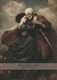 Image 1 of Los Amantes - Fine Art Obra Impresa