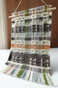 Image 2 of WOVEN WALL HANGING ‘SPRING MOUNTAINS’ NO.2