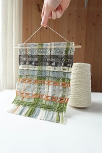 Image 1 of WOVEN WALL HANGING ‘SPRING MOUNTAINS’ NO.3