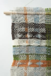 Image 5 of WOVEN WALL HANGING ‘SPRING MOUNTAINS’ NO.3