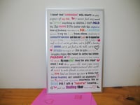 Image 4 of Competitive Poem Print