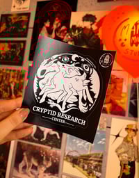 Image 2 of Cryptid Research Center Large Vinyl Sticker