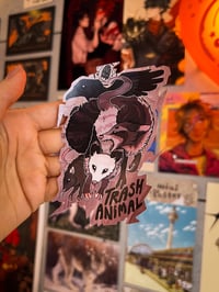 Image 1 of Trash Animal Vinyl Sticker