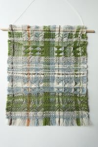 Image 3 of WOVEN WALL HANGING ‘SPRING MOUNTAINS’ NO.4