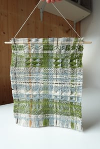 Image 2 of WOVEN WALL HANGING ‘SPRING MOUNTAINS’ NO.4