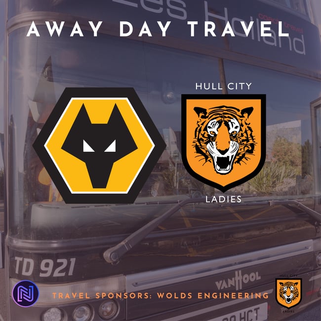 Away Day Travel - Wolverhampton Vs Hull City Ladies - 22/02/26