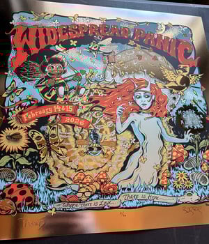 Image of Widespread Panic, Austin 2026 official show poster