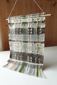 Image 2 of WOVEN WALL HANGING ‘SPRING MOUNTAINS’ NO.5