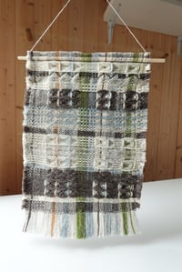 Image 3 of WOVEN WALL HANGING ‘SPRING MOUNTAINS’ NO.5