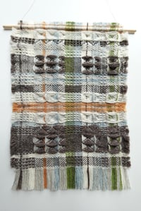 Image 3 of WOVEN WALL HANGING ‘SPRING MOUNTAINS’ NO.6