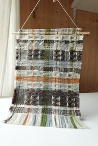 Image 2 of WOVEN WALL HANGING ‘SPRING MOUNTAINS’ NO.6
