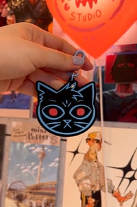 Image 1 of Mae Nightmare Eyes Acrylic Keychain | Night in the Woods