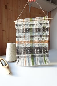 Image 1 of WOVEN WALL HANGING ‘SPRING MOUNTAINS’ NO.7