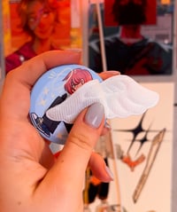 Image 2 of Angel Devil Plush Wings Button | Chainsaw Man