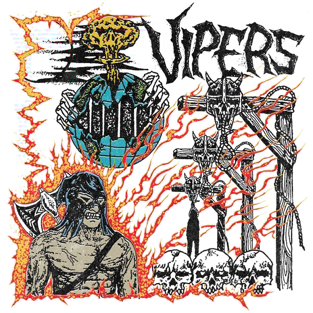VIPERS 7" (Member of Coke Bust, New band)