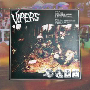 VIPERS 7" (Member of Coke Bust, New band)
