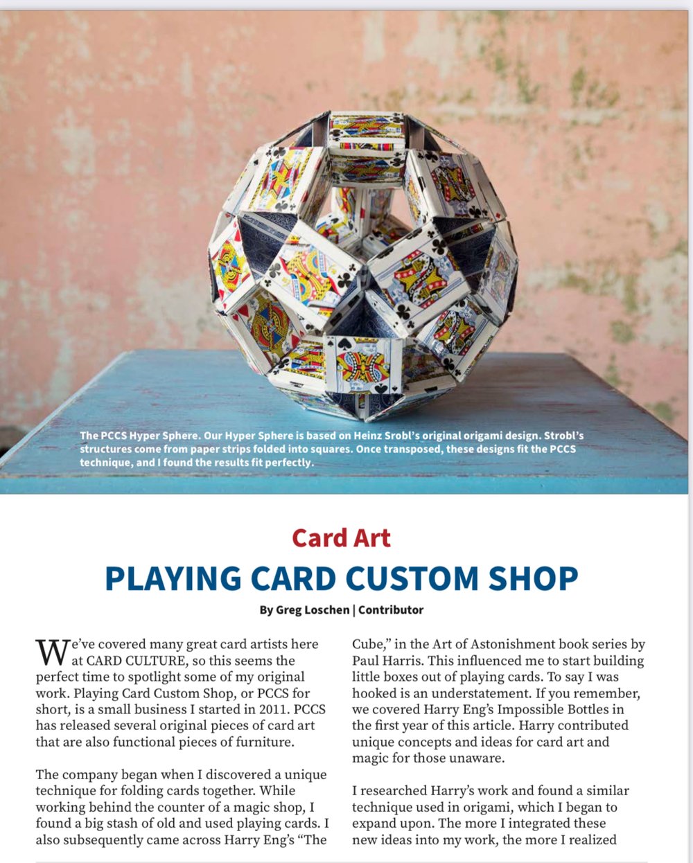 The Playing Card Custom Shop Technique DIGITAL DOWNLOAD