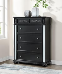 Image 4 of UNi-B091 / KING OR QUEEN BED FRAME SET