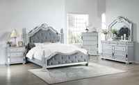 Image 1 of UNi-B092 / KING OR QUEEN BED FRAME SET