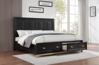 Image 2 of UNi-B236 / KING OR QUEEN BED FRAME SET