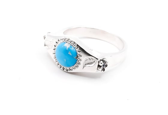 Image of Blue Bird Turquoise Ring
