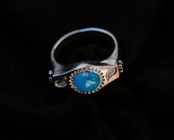 Image of Blue Bird Turquoise Ring