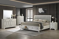 Image 1 of UNi-B320 / KING OR QUEEN BED FRAME SET