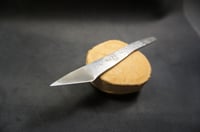 Image 8 of Kiridashi Knife hammered handle