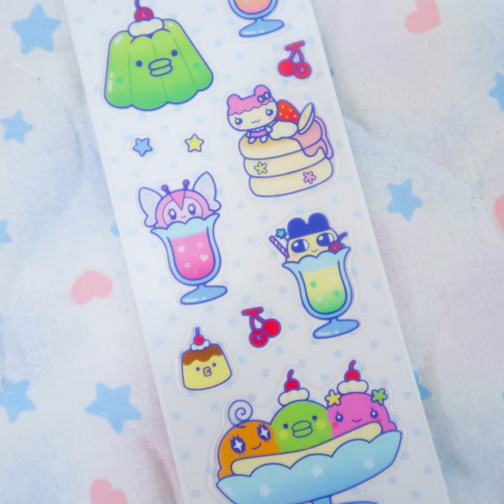 Tama Cafe Sticker Sheet