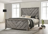 Image 2 of UNi-B402 / KING OR QUEEN BED FRAME SET