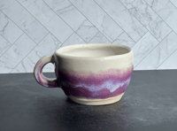 Image 2 of Purple Drippy Mug