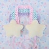 Shooting Star Headdress / Earmuffs: Pastel Mixx