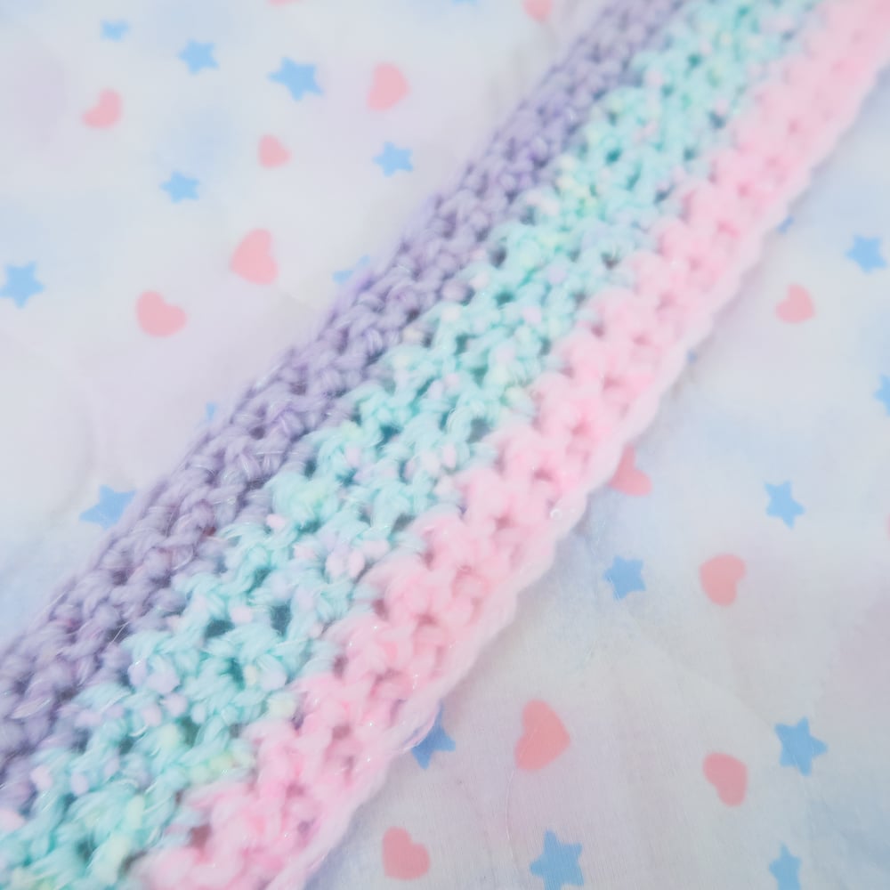 Shooting Star Headdress / Earmuffs: Pastel Mixx