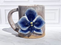 Image 1 of Blue Orchid Mug