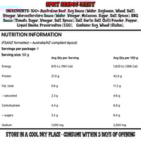 Image 4 of THE SPICY SEADOG // The Captains Chew Beef Jerky