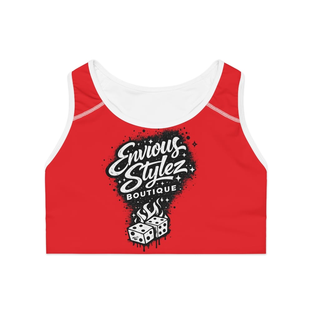 Image of Envious Stylez Boutique Sports Bra — Rare. Bold. Unforgettable. Graphic Activewear