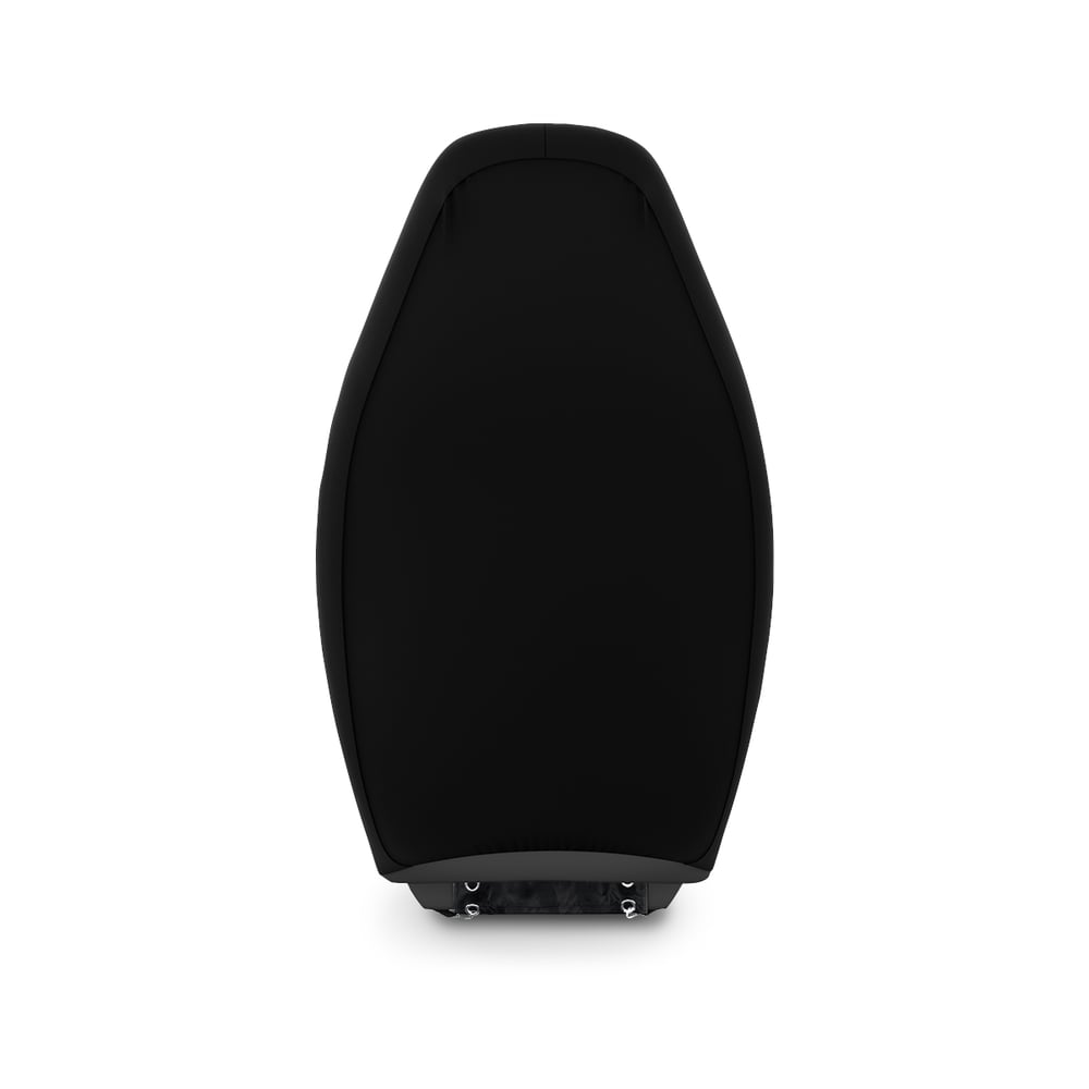 Image of Car Seat Covers — 'Rare. Bold. Unforgettable.' Red Designer Auto Seat Cover