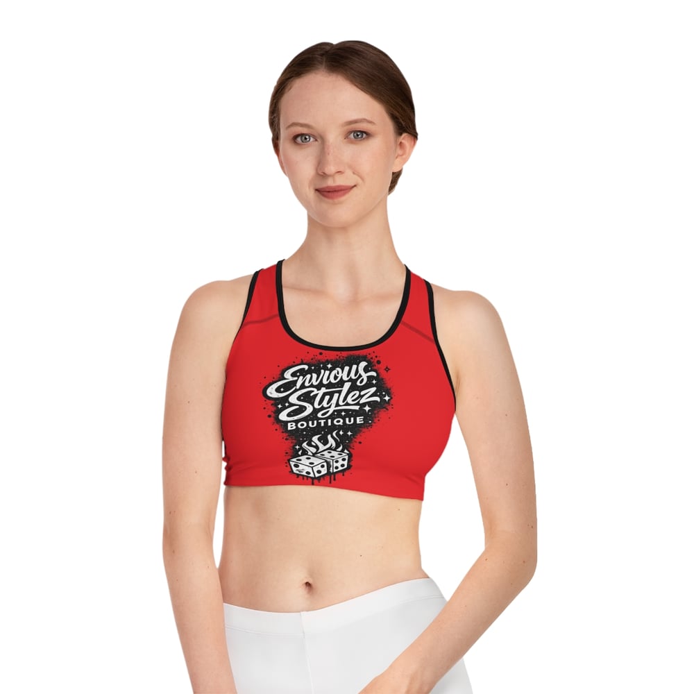 Image of Envious Stylez Boutique Sports Bra — Rare. Bold. Unforgettable. Graphic Activewear