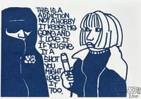 Image 1 of Graff is an Addiction not a Hobby; Silkscreen limited edition of 100 - Signed 