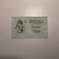 Image 1 of Roy Boy business card 