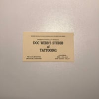 Image 1 of Doc Webb business card