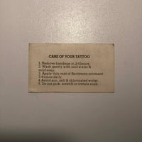 Image 2 of The Indian’s Tattoo Emporium business card 