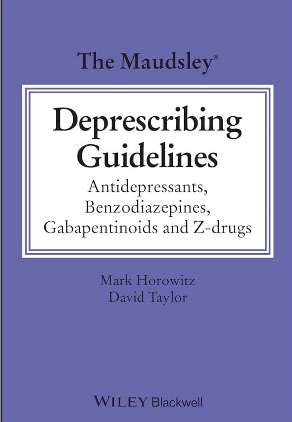 Image of The Maudsley Deprescribing Guidelines- eBook